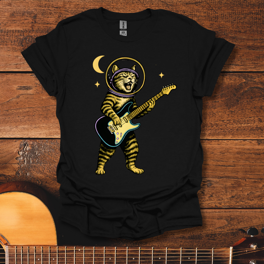 Cosmic Cat Rocker T-Shirt