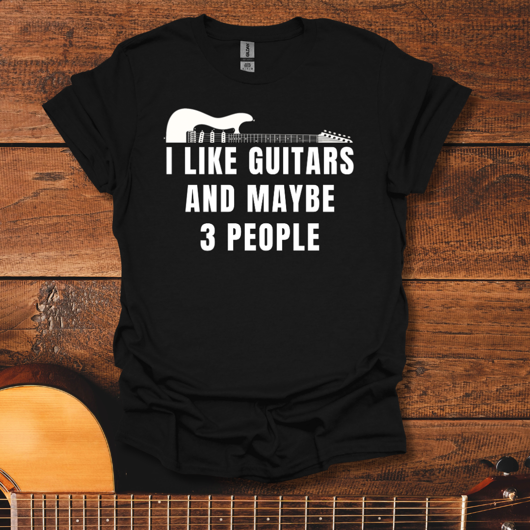 I Like Guitars T-Shirt