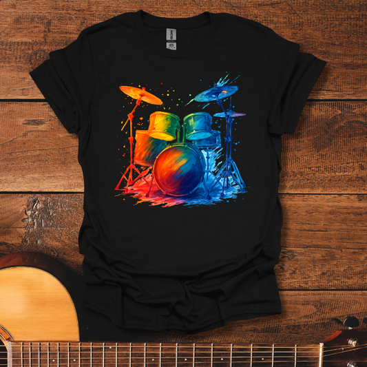 Vibrant Drum Energy T-Shirt