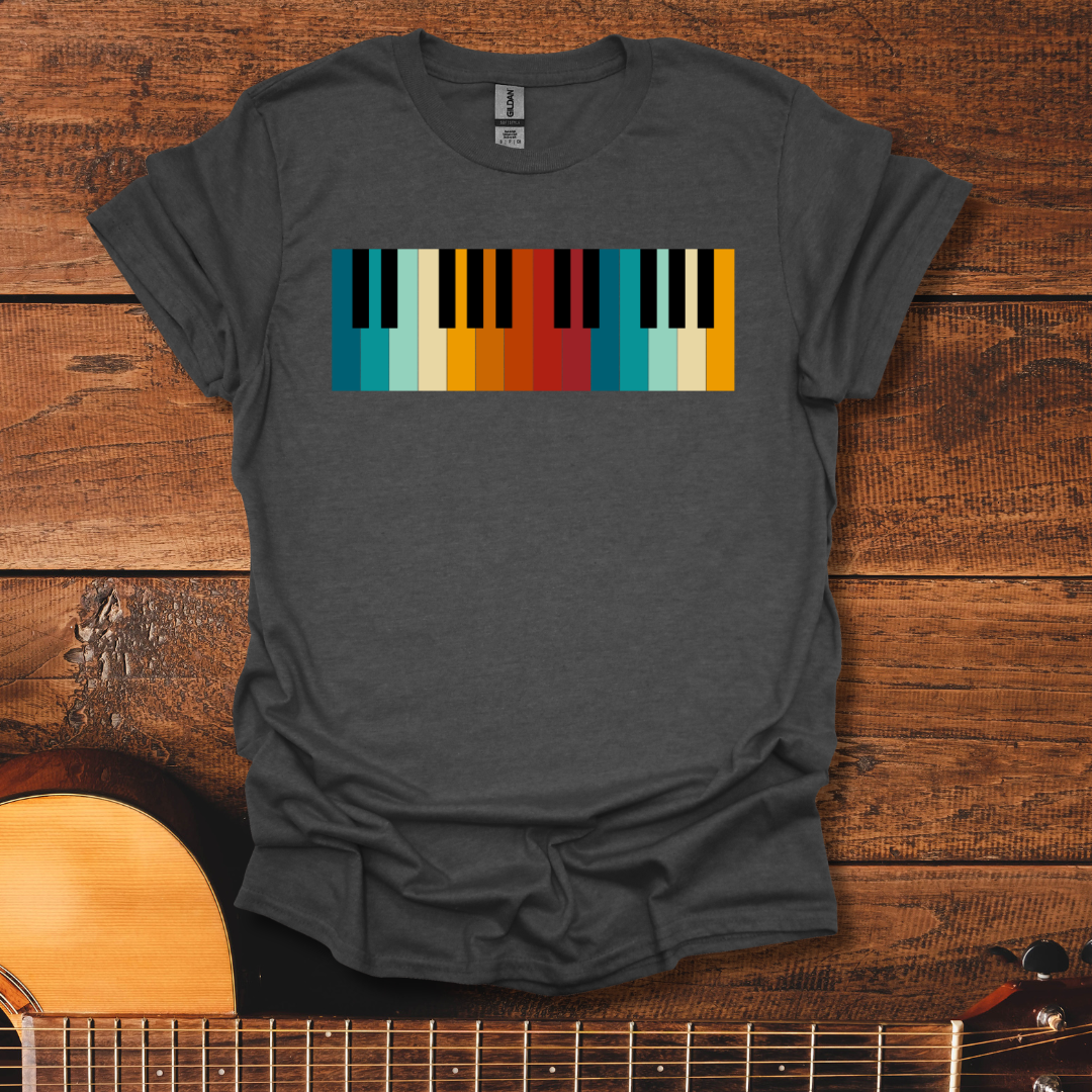 Rainbow Piano T-Shirt