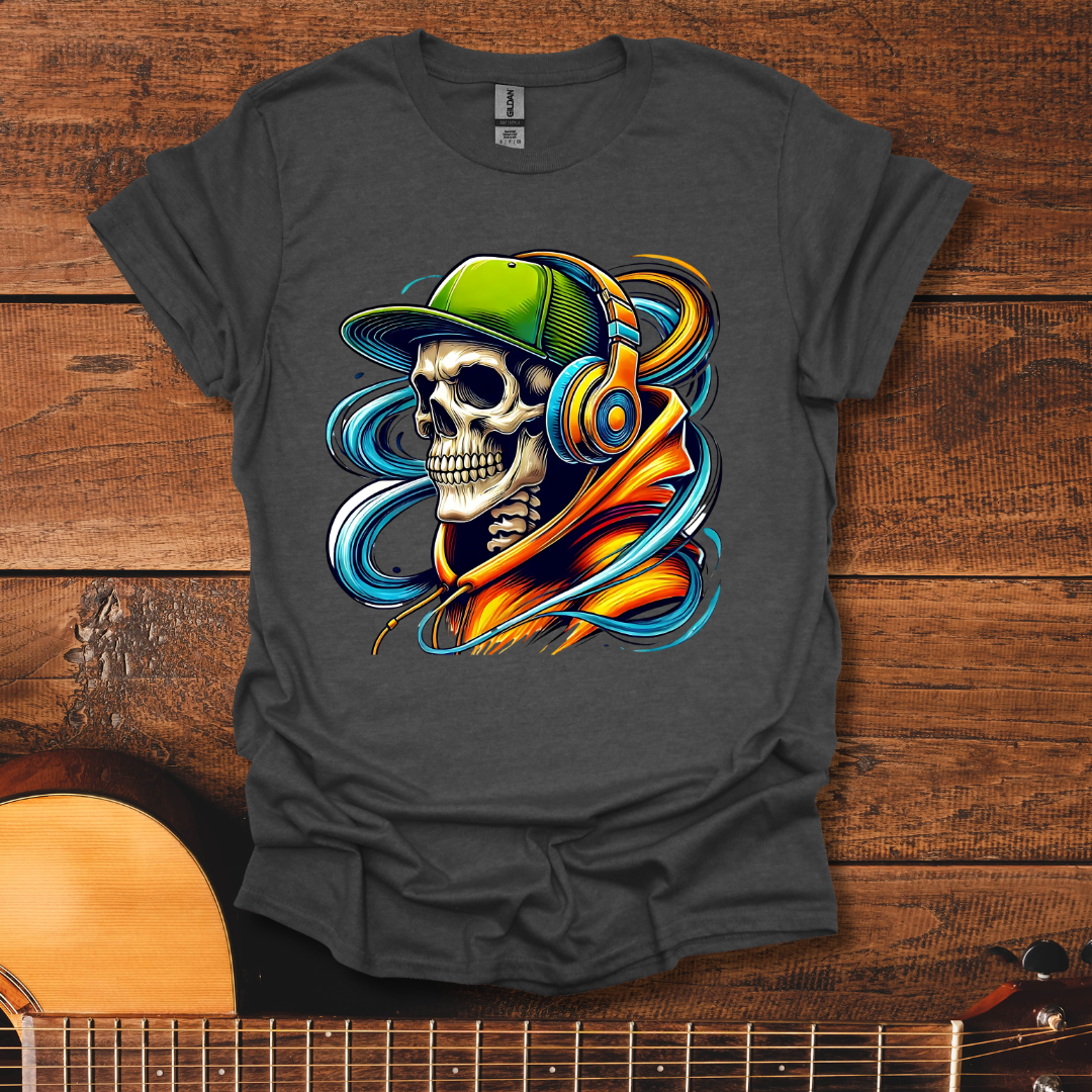 Skull Headphone T-Shirt