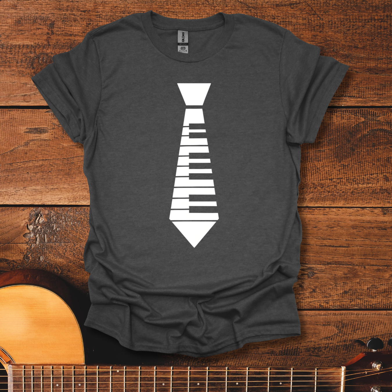 Piano Tie T-Shirt