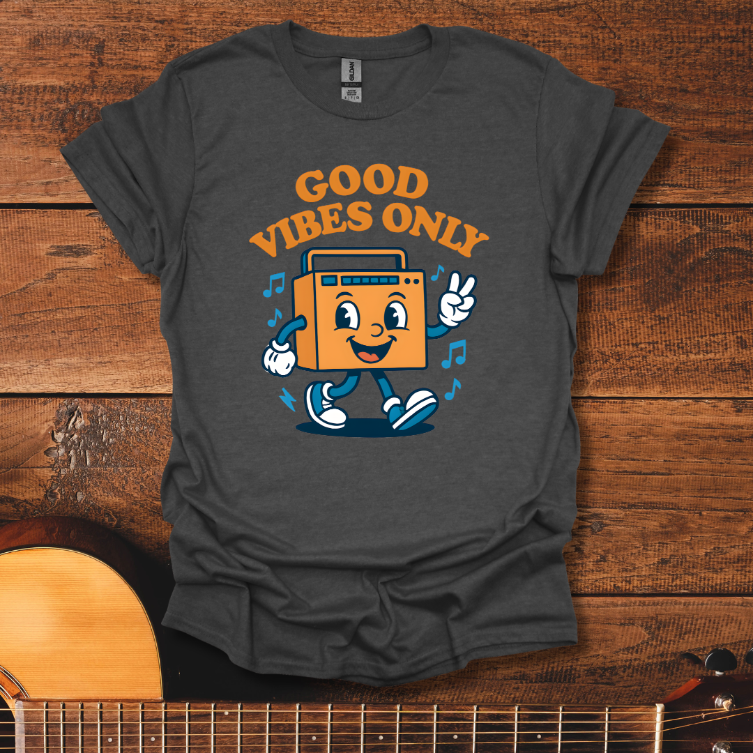 Good Vibes Only Retro T-Shirt