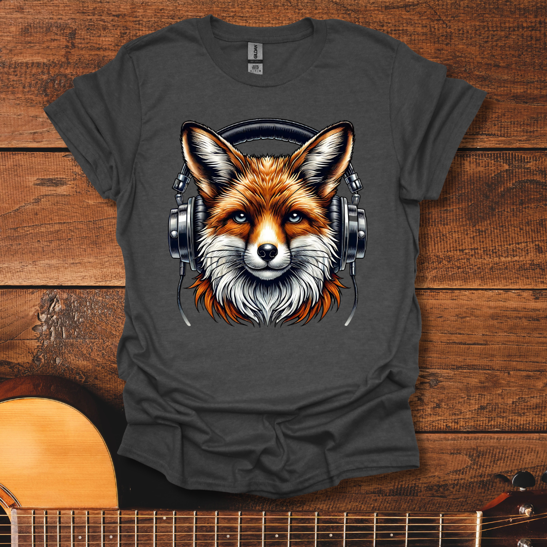 Fox Headphone T-Shirt