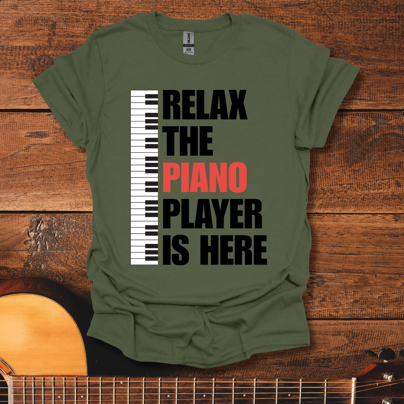 Relax, The Piano Player Is Here T-Shirt