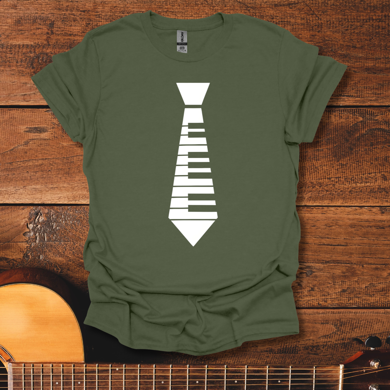 Piano Tie T-Shirt