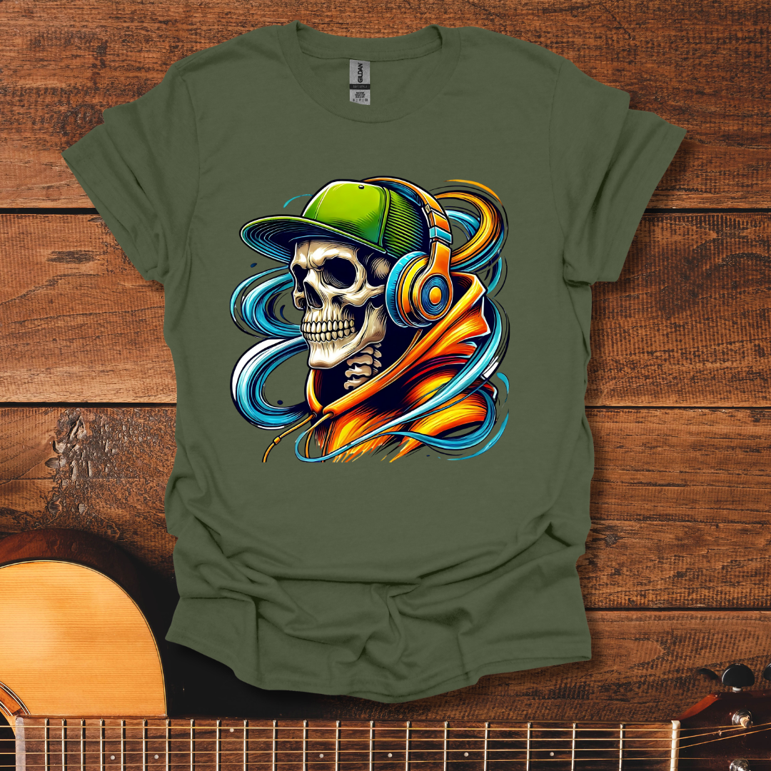 Skull Headphone T-Shirt