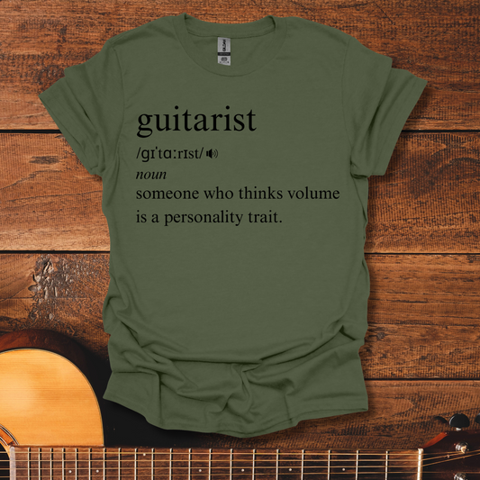 Guitarist Definition T-Shirt