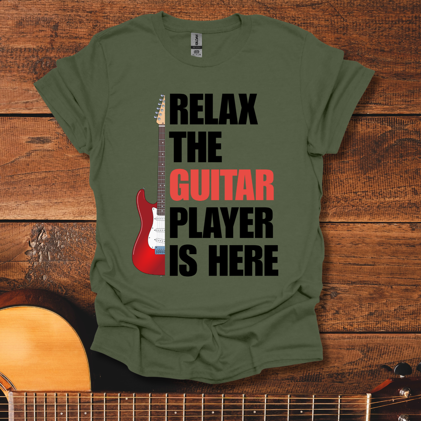 Relax, The Guitar Player Is Here T-Shirt