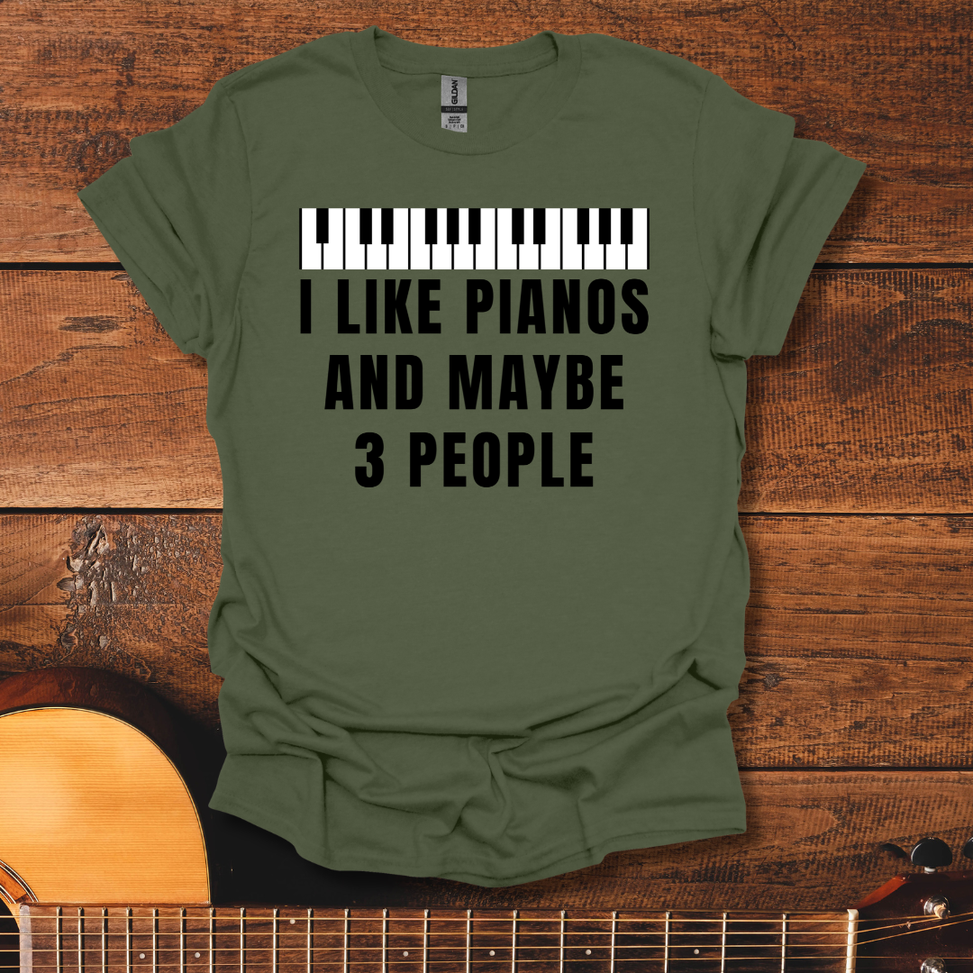 I Like Pianos T-Shirt