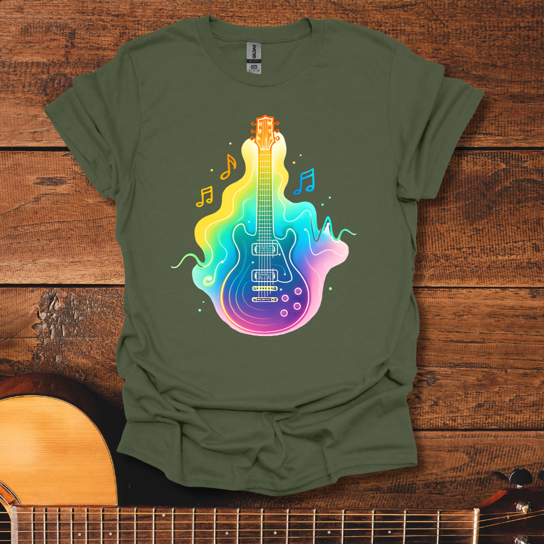 Electric Rainbow Vibes T-Shirt