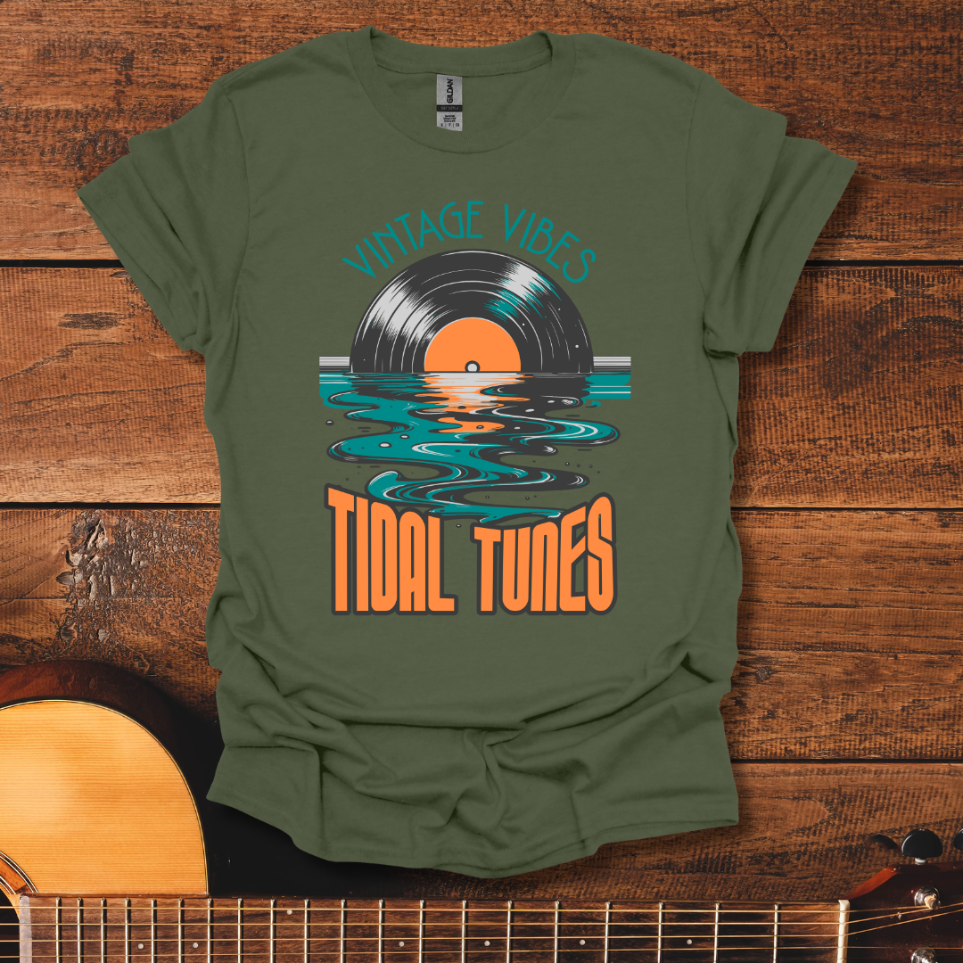 Vintage Vibes Tidal Tunes T-Shirt