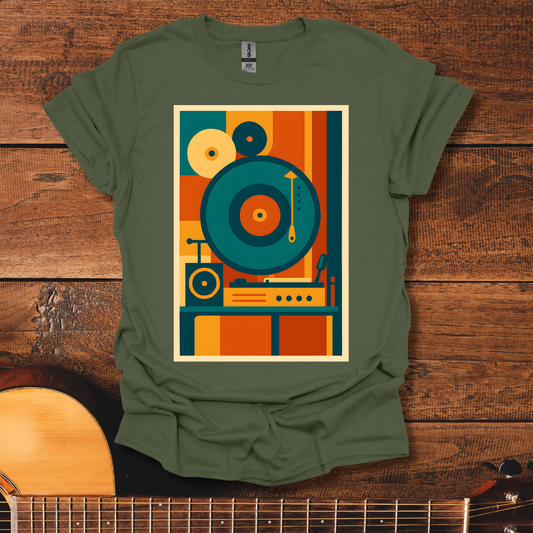 Vinyl Geometry T-Shirt
