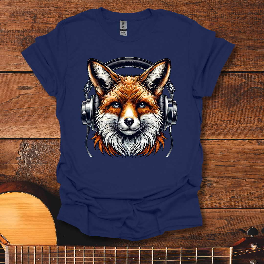 Fox Headphone T-Shirt
