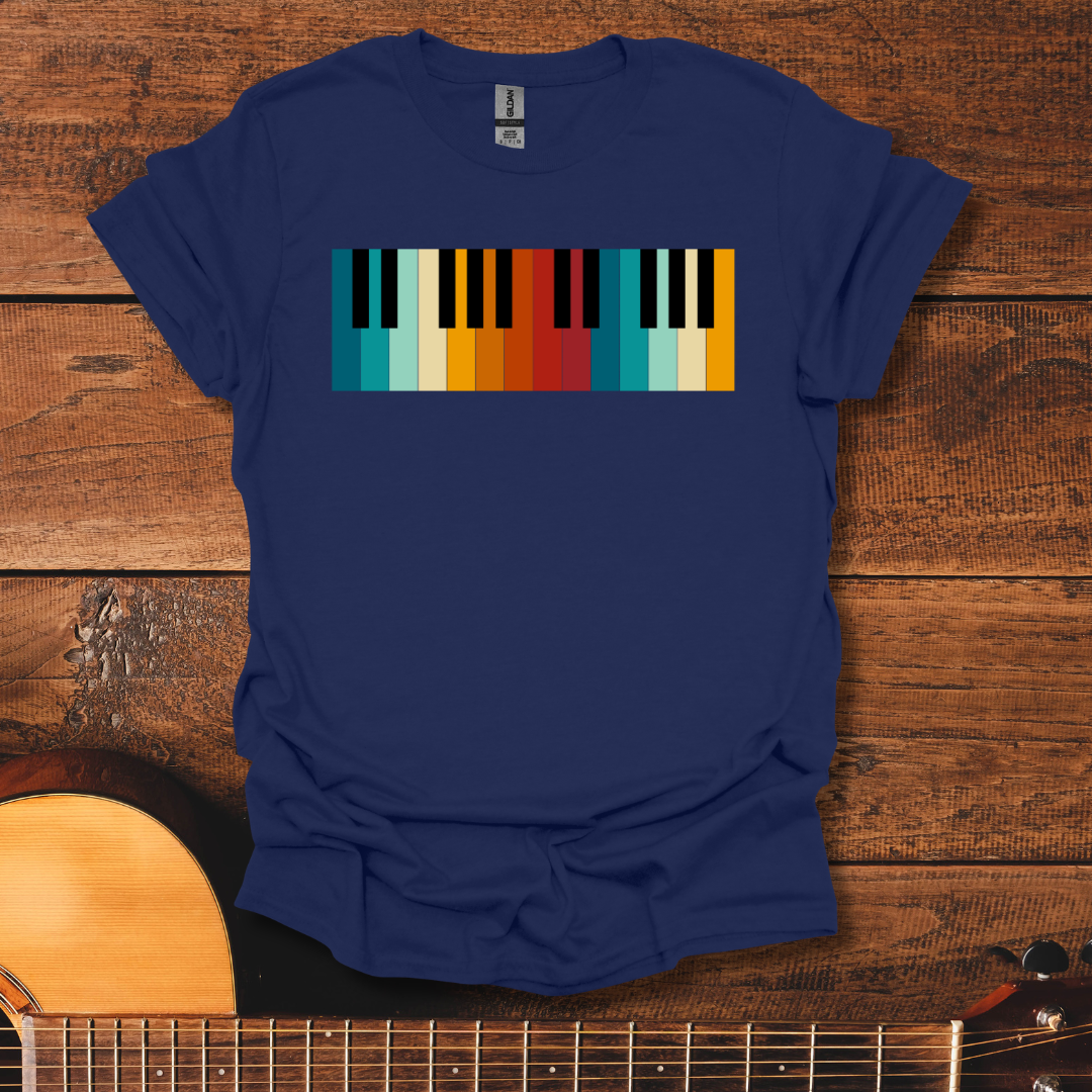 Rainbow Piano T-Shirt