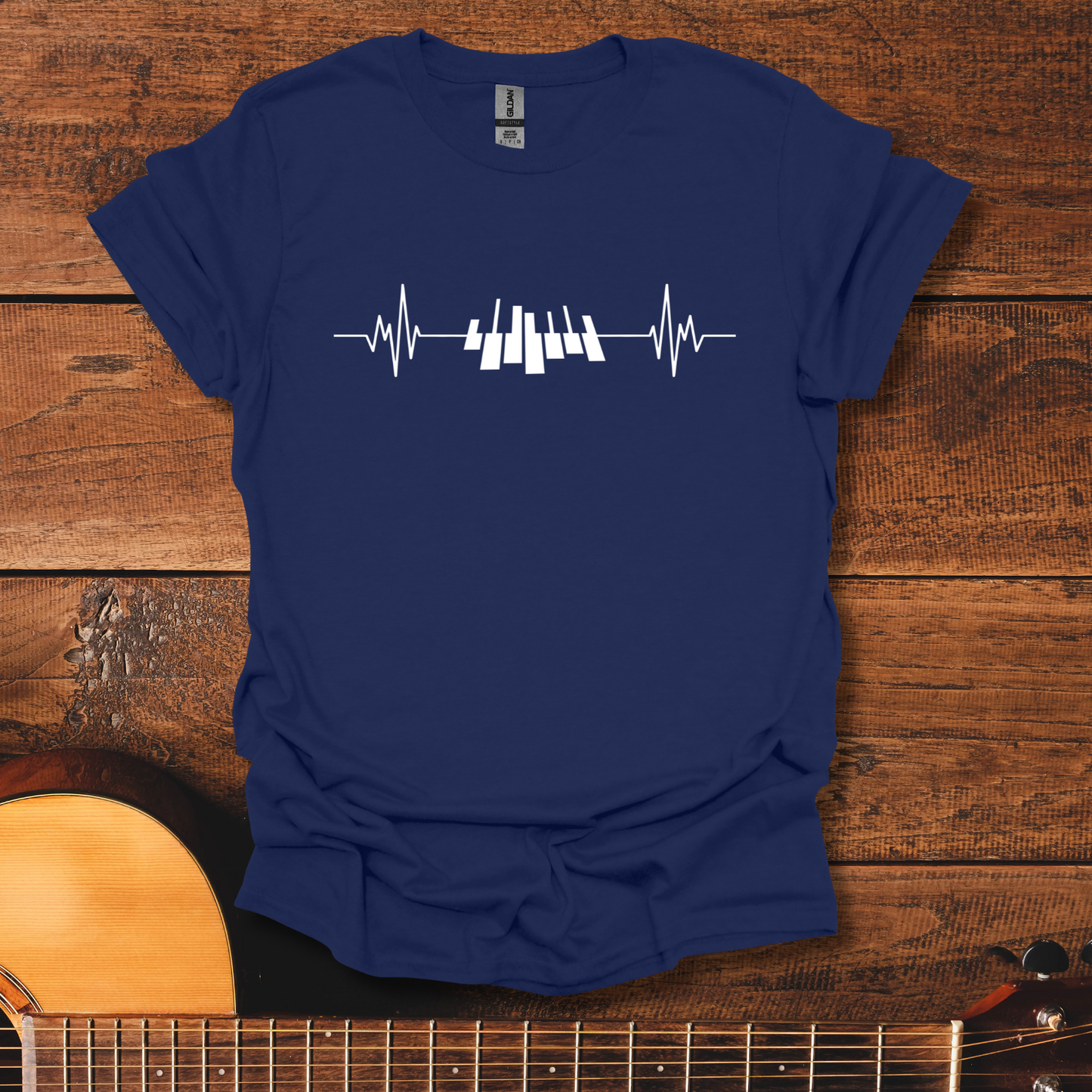 Piano Keys ECG T-Shirt