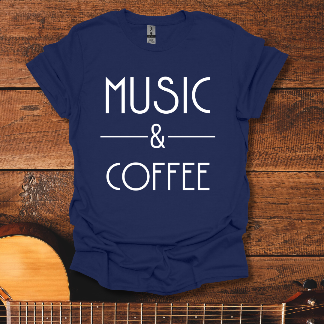 Music And Coffee T-Shirt