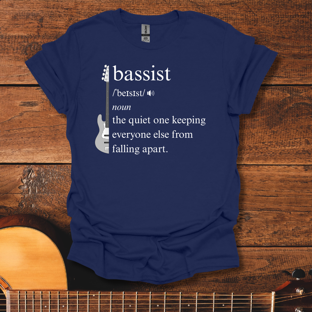 Bassist Definition T-Shirt