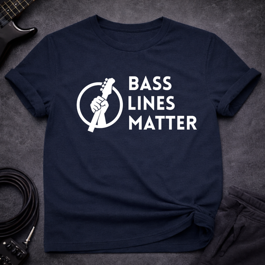 Bass Lines Matter Logo T-Shirt
