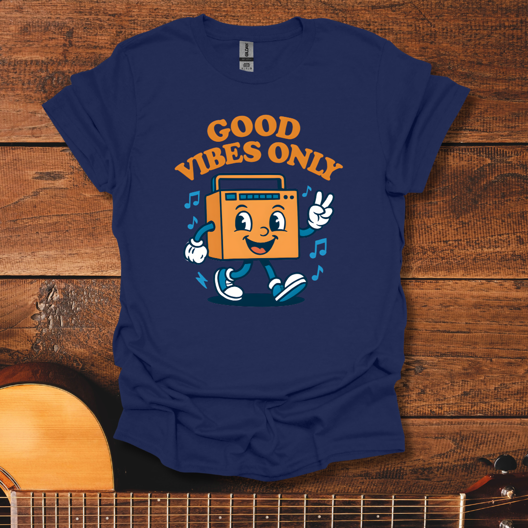 Good Vibes Only Retro T-Shirt