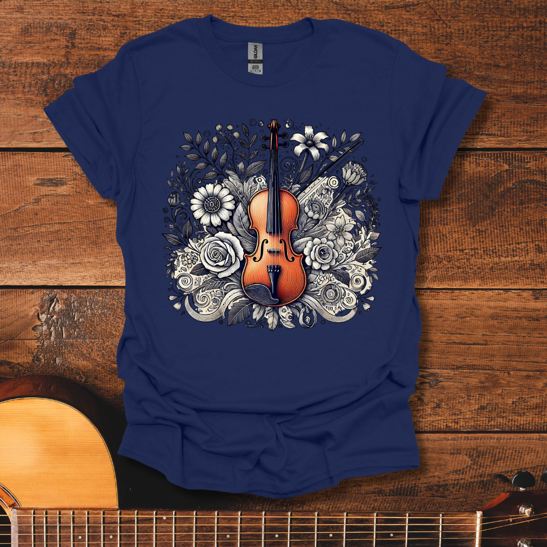 Violin Art T-Shirt