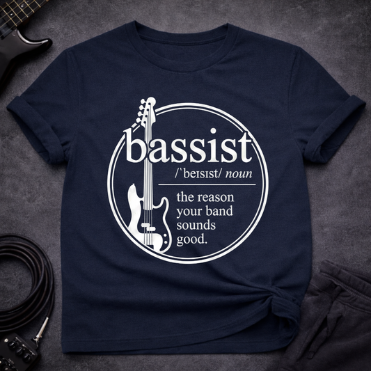 The Real MVP Bassist T-Shirt