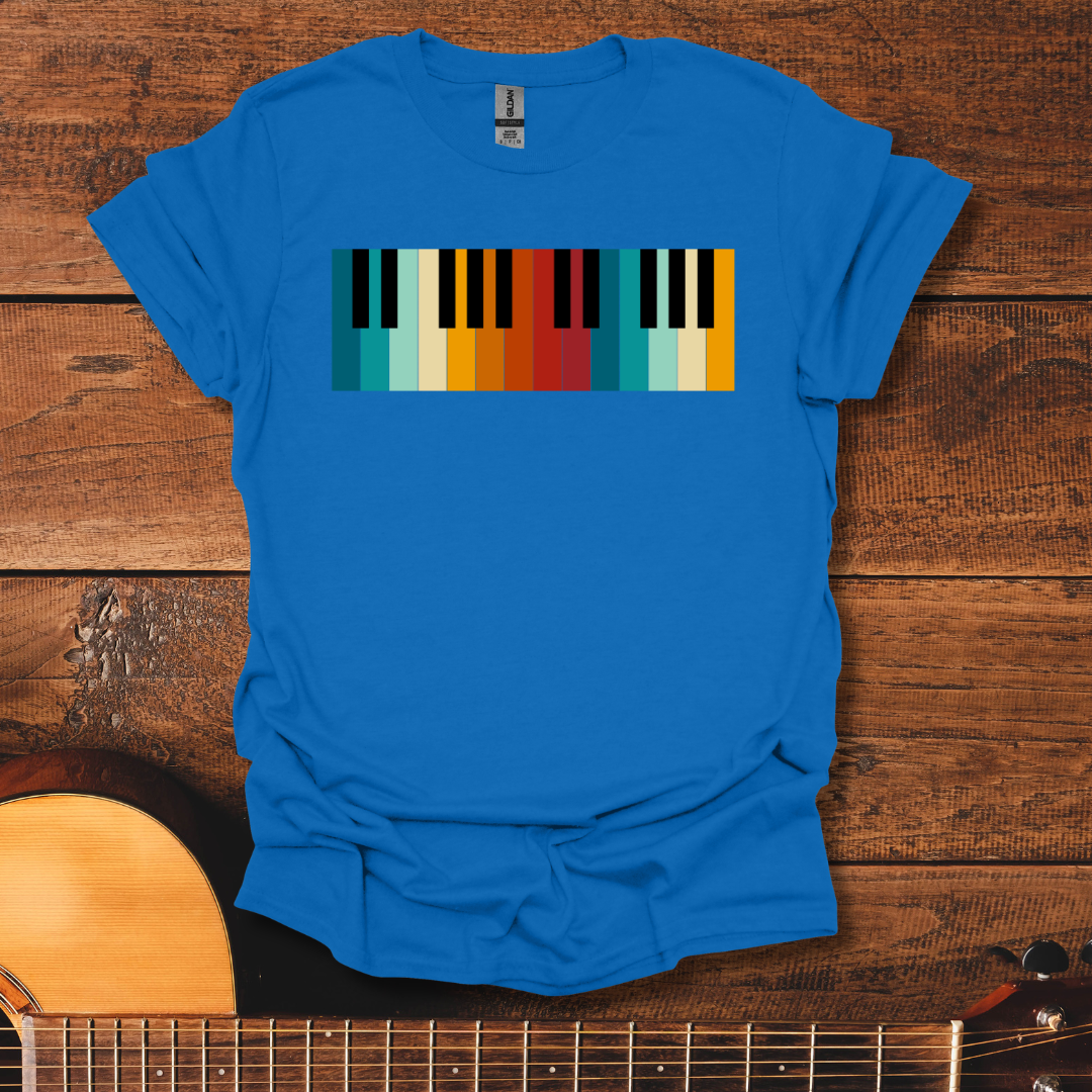 Rainbow Piano T-Shirt