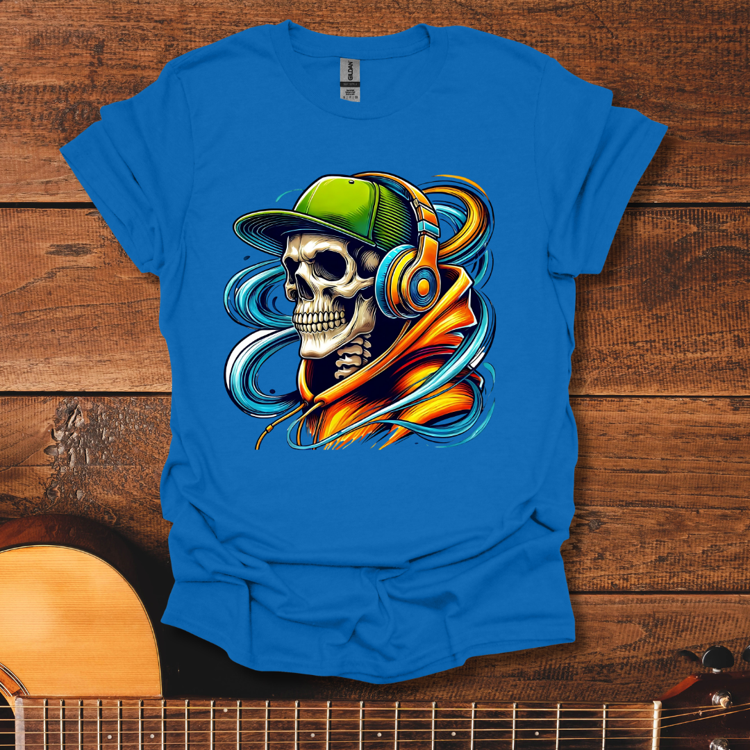 Skull Headphone T-Shirt