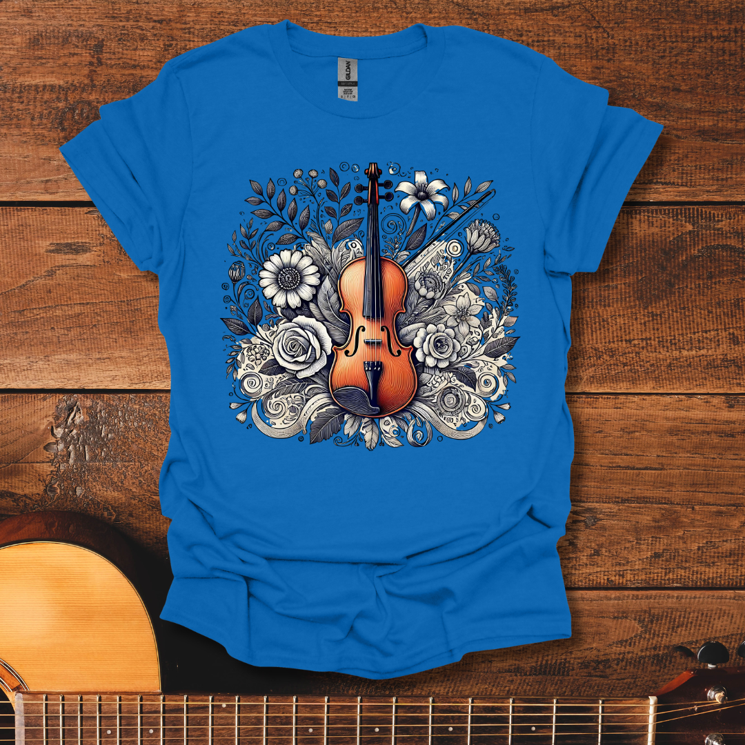 Violin Art T-Shirt