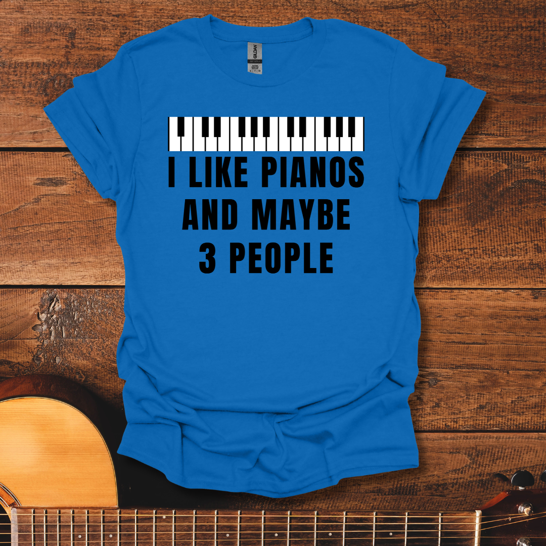 I Like Pianos T-Shirt