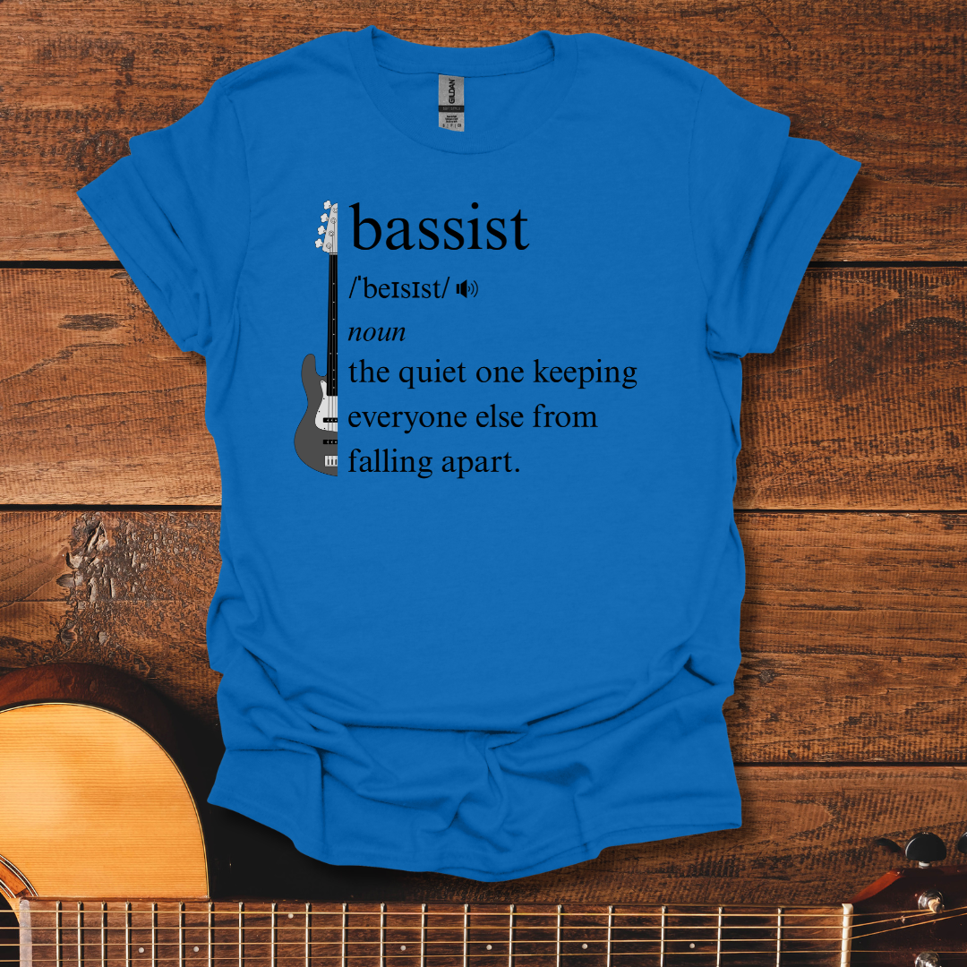Bassist Definition T-Shirt