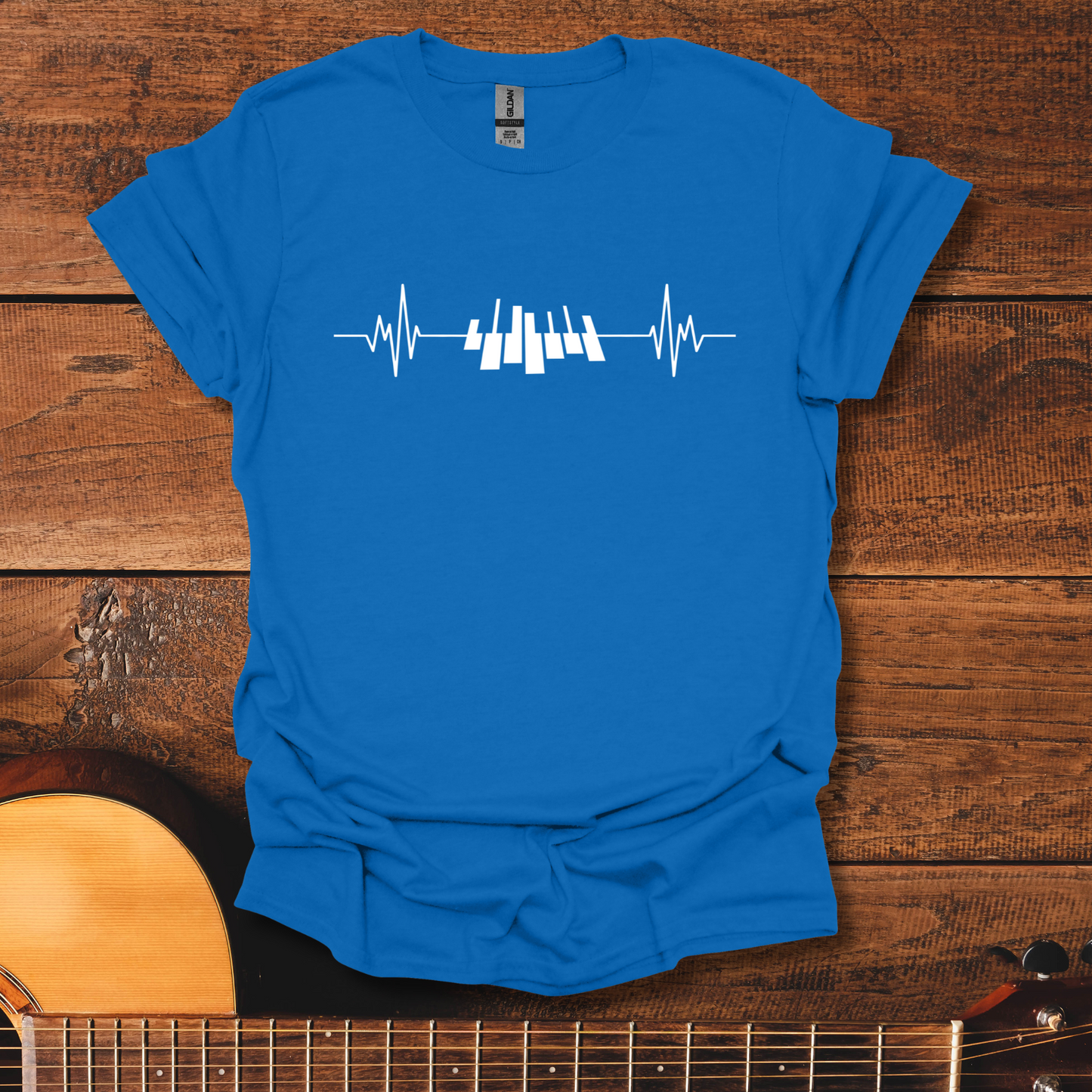 Piano Keys ECG T-Shirt