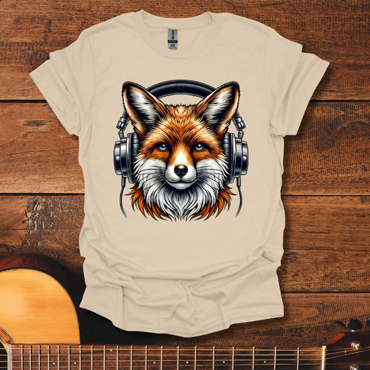 Fox Headphone T-Shirt