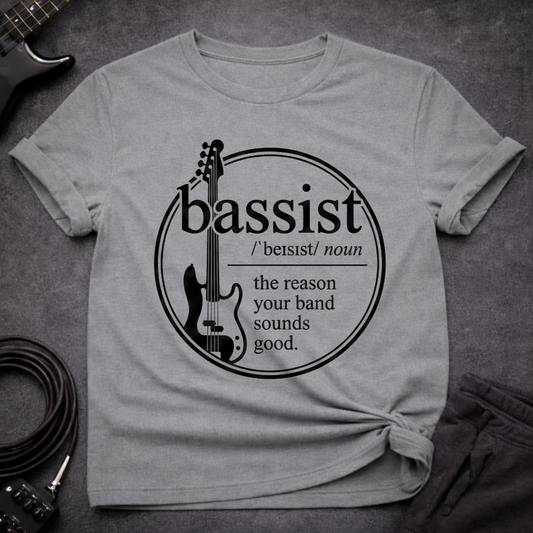 The Real MVP Bassist T-Shirt