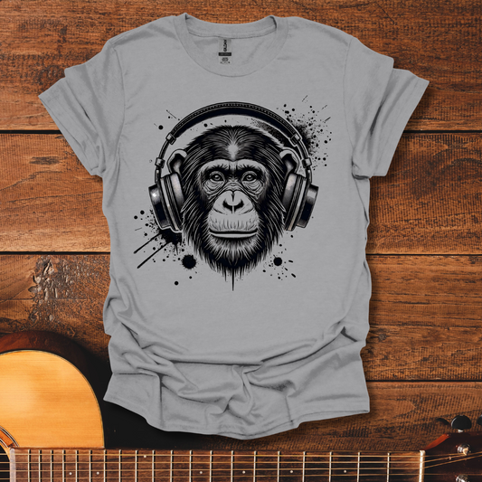 Monkey Headphone T-Shirt