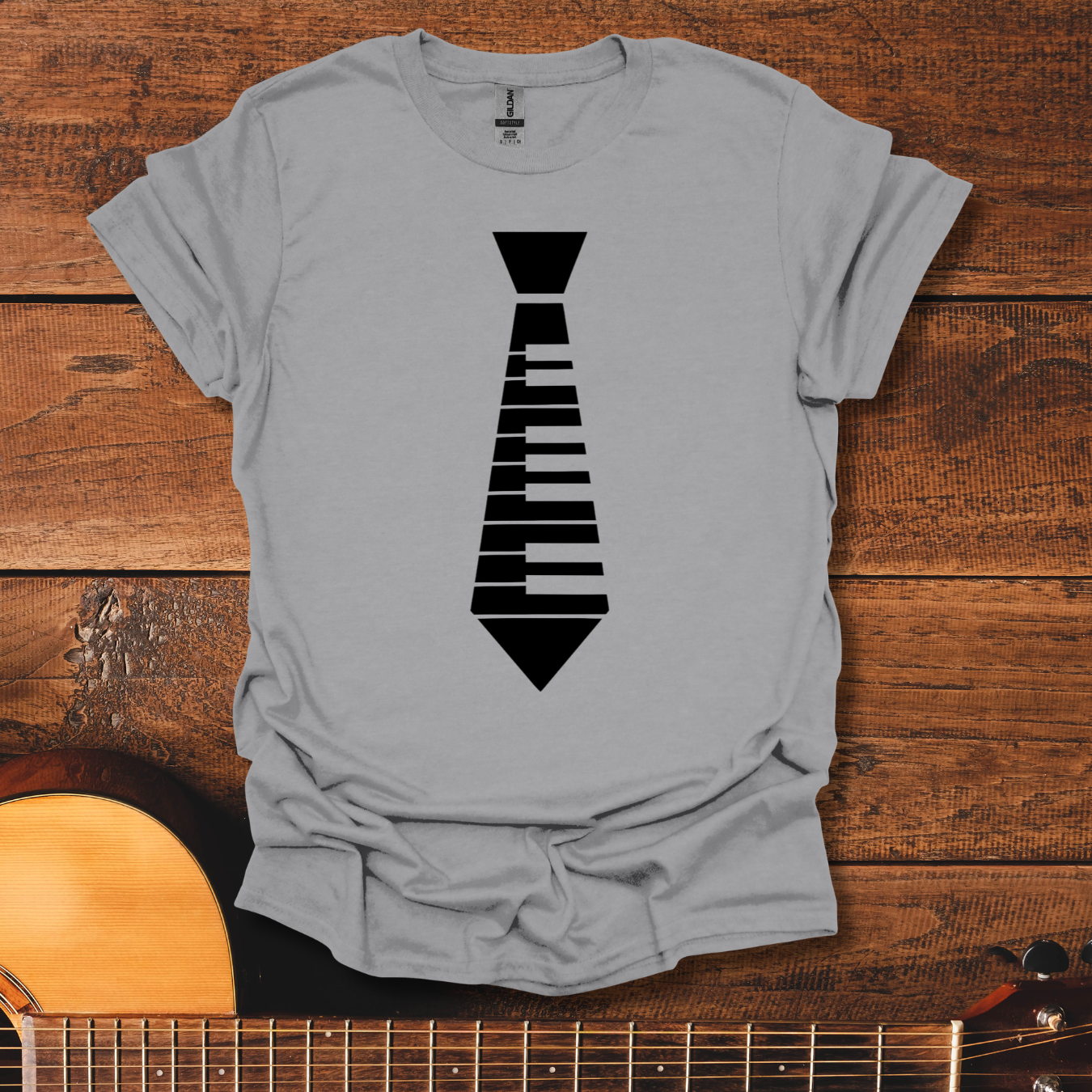 Piano Tie T-Shirt