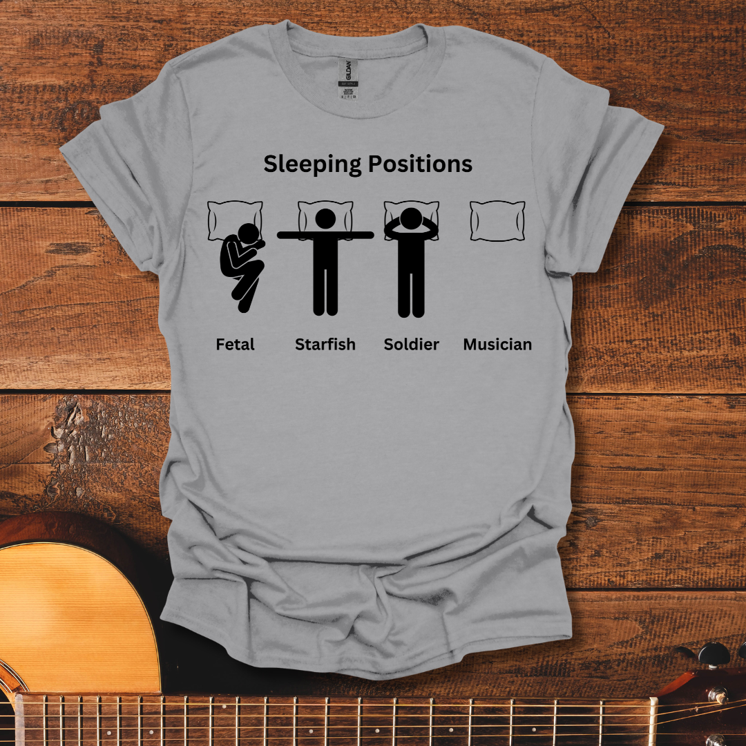 Sleeping Positions T-Shirt