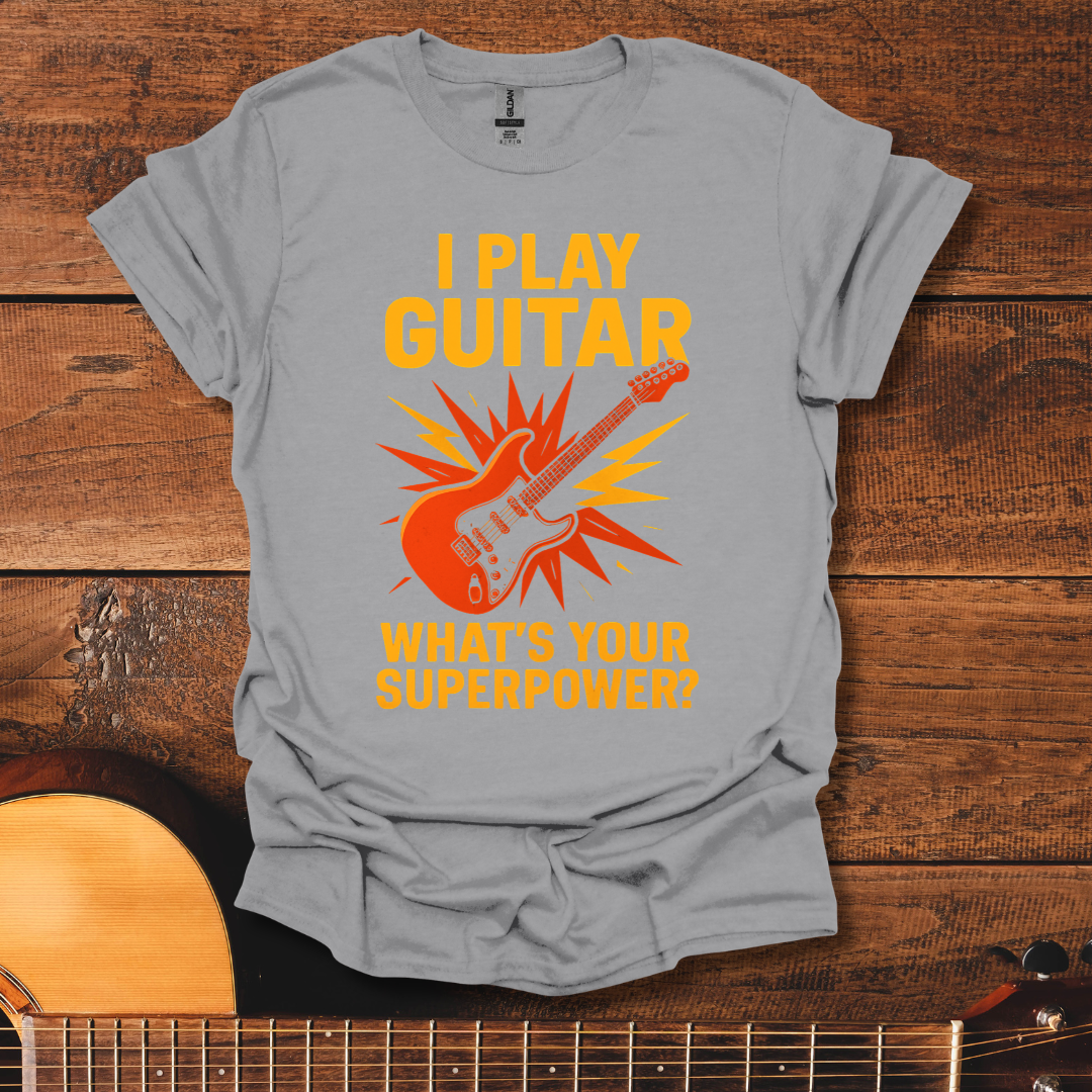 I Play Guitar T-Shirt