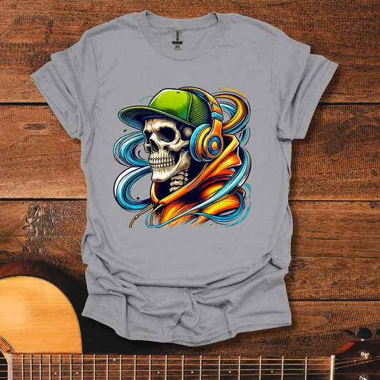 Skull Headphone T-Shirt