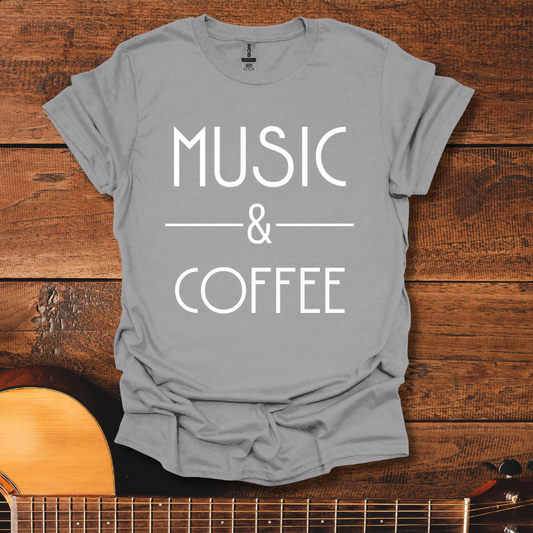 Music And Coffee T-Shirt