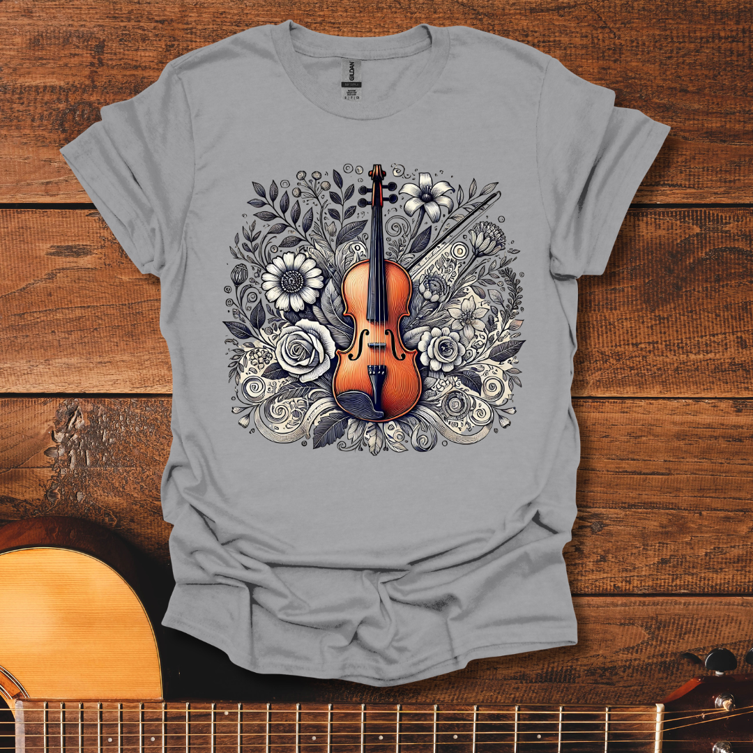 Violin Art T-Shirt