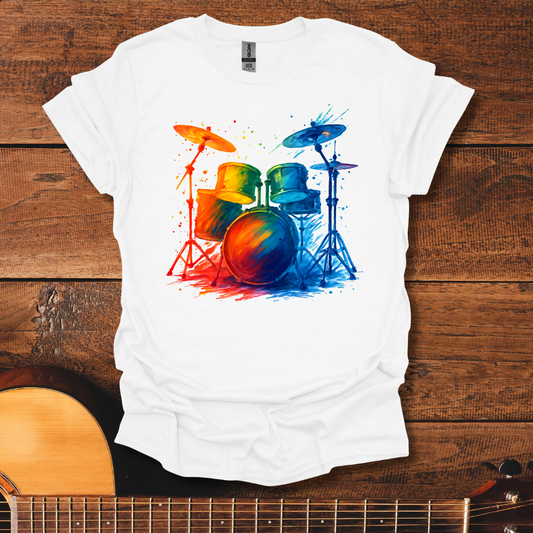 Vibrant Drum Energy T-Shirt