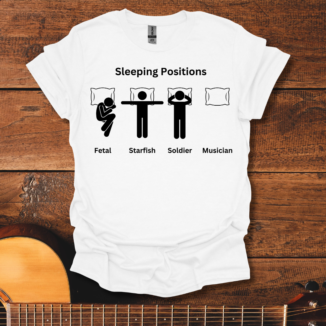 Sleeping Positions T-Shirt