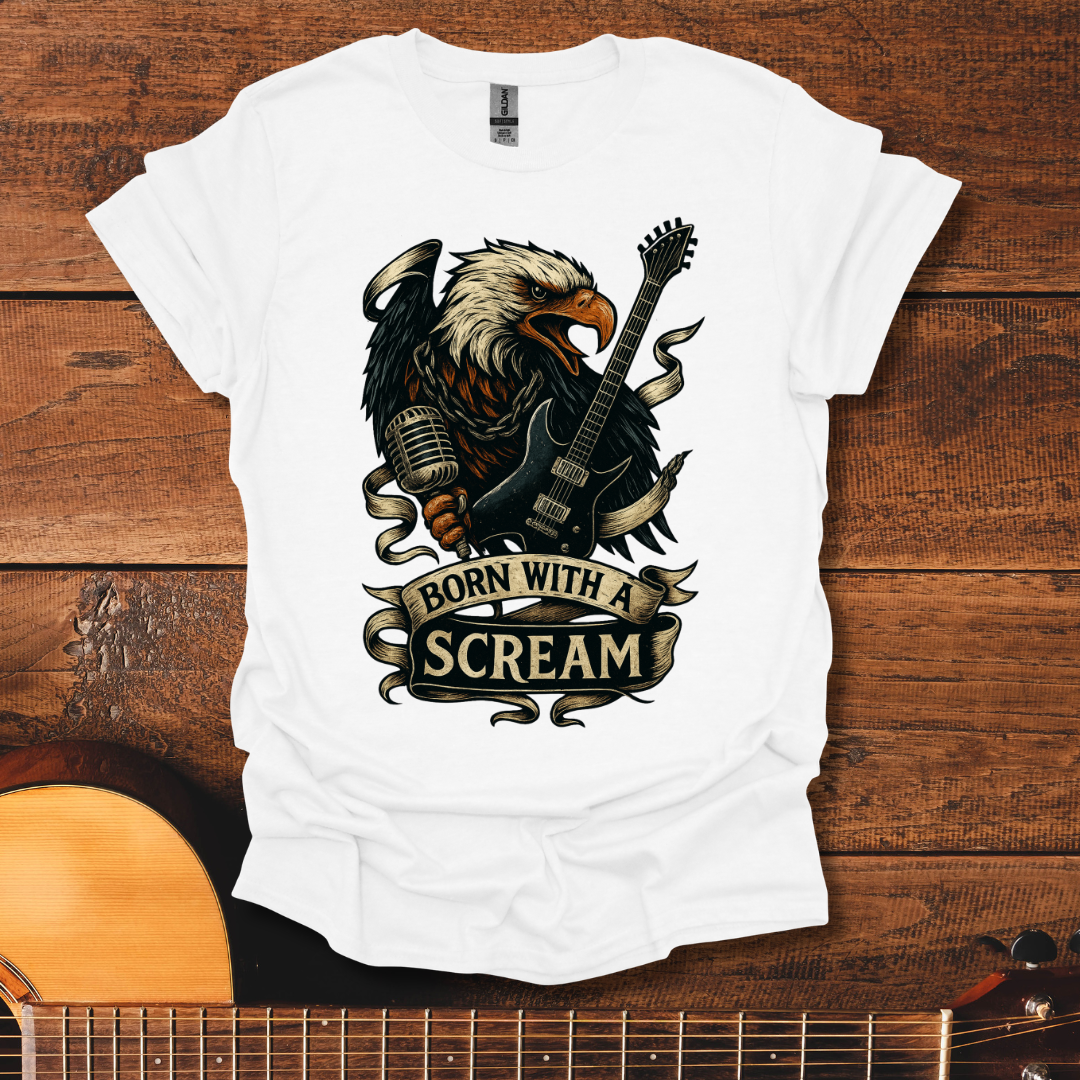 Born With A Scream T-Shirt