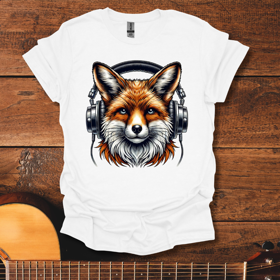 Fox Headphone T-Shirt