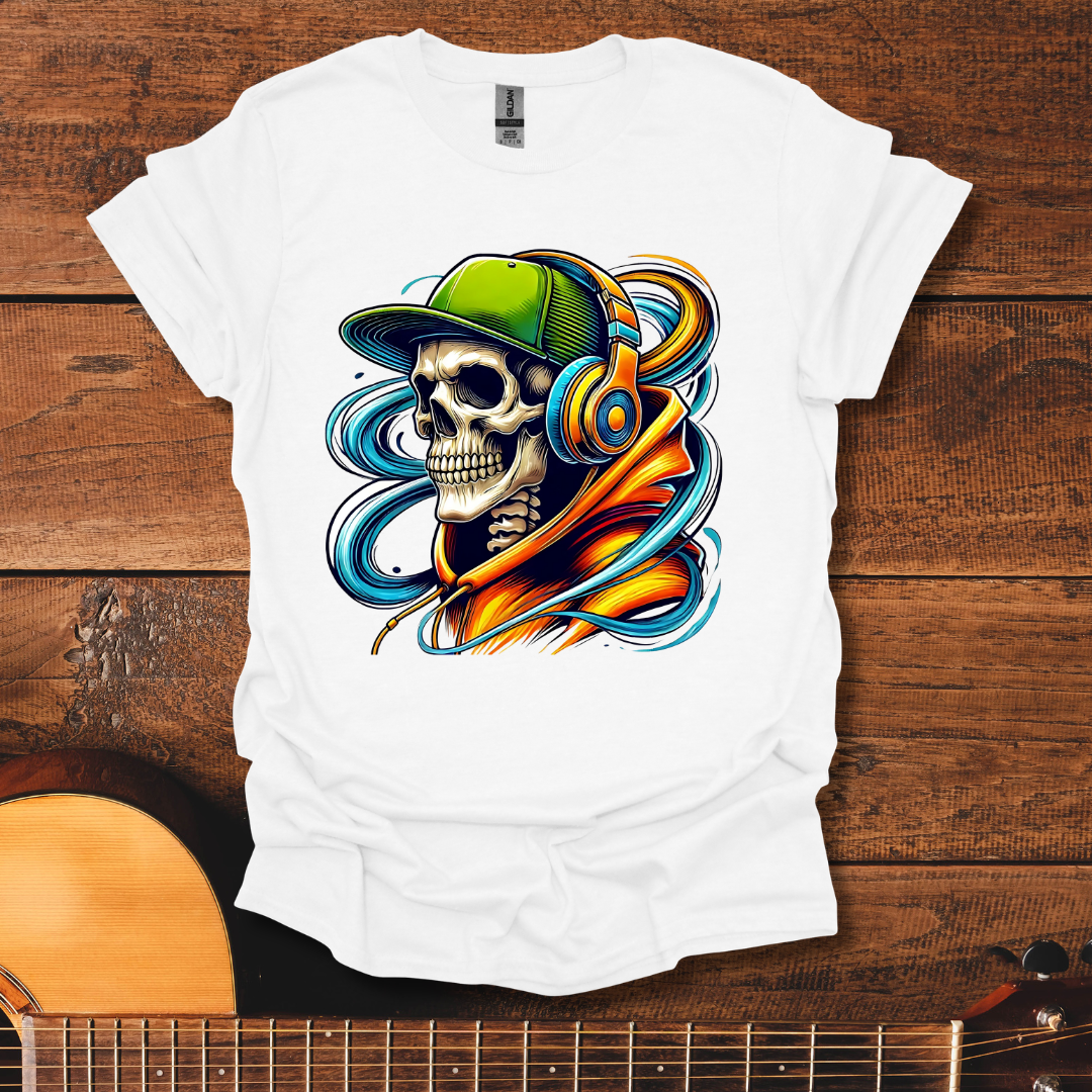 Skull Headphone T-Shirt