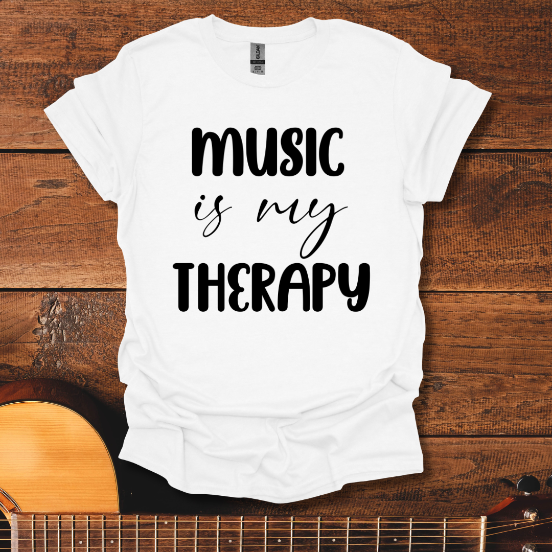 Music Is My Therapy T-Shirt