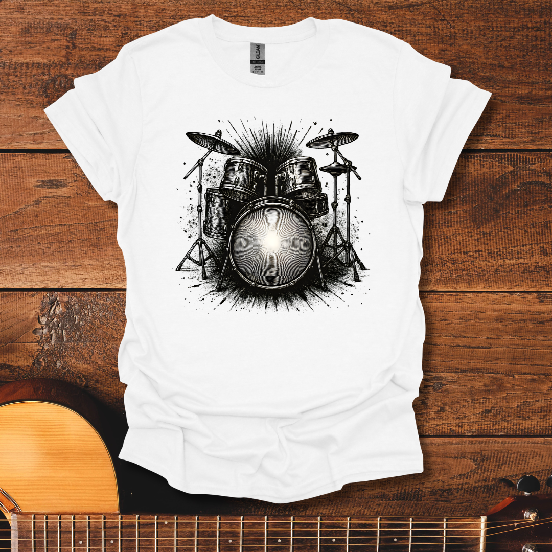 Drum Ink Art T-Shirt